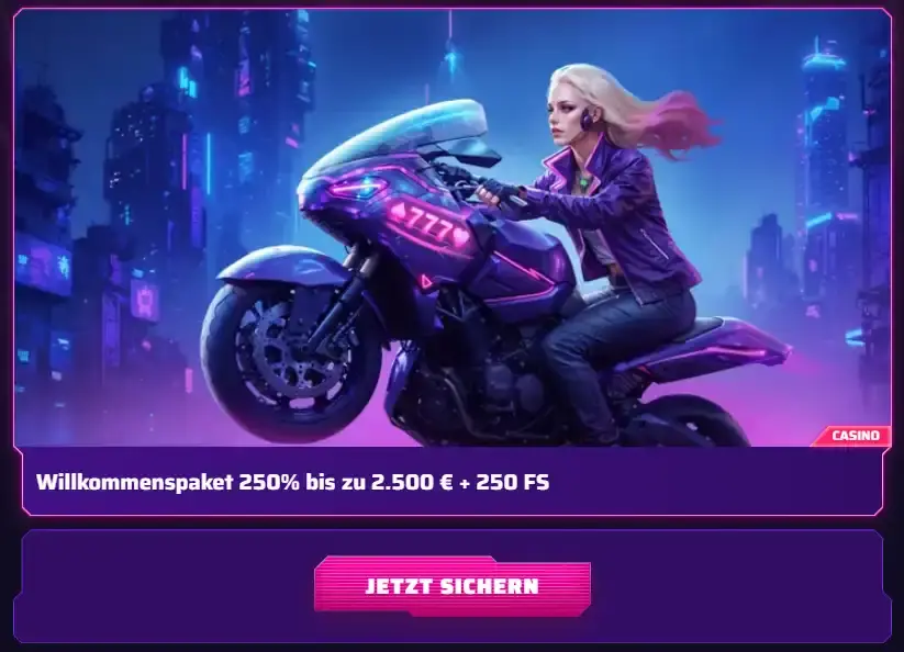 Aktuelle deutsche Seite des Roby Casino Willkommenspakets
