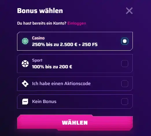 Roby Casino Konto: Registrierung, Login und Kontoeinstellungen